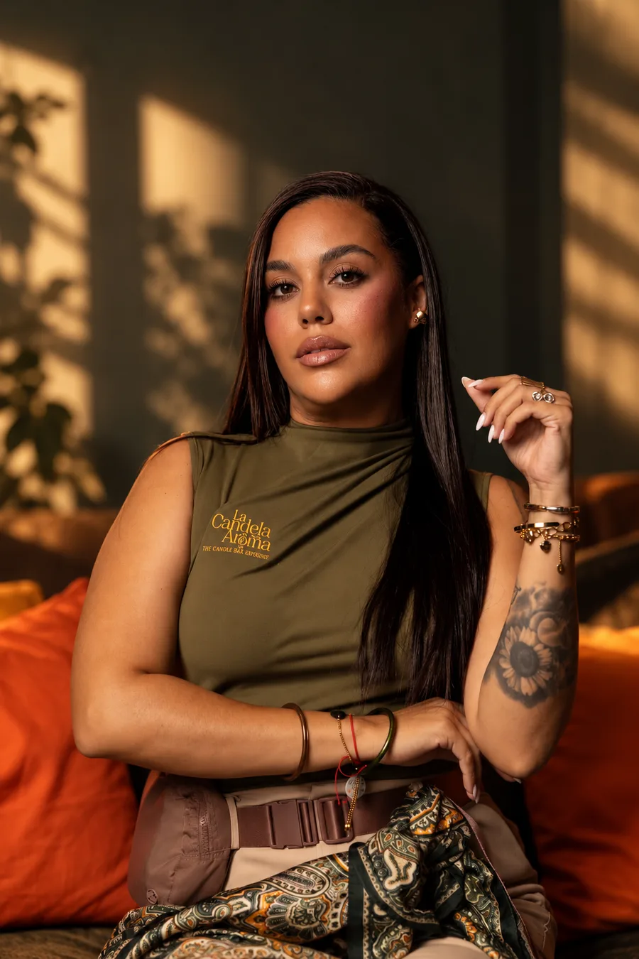 Jeilyne Marrero, fundadora de La Candela Aroma